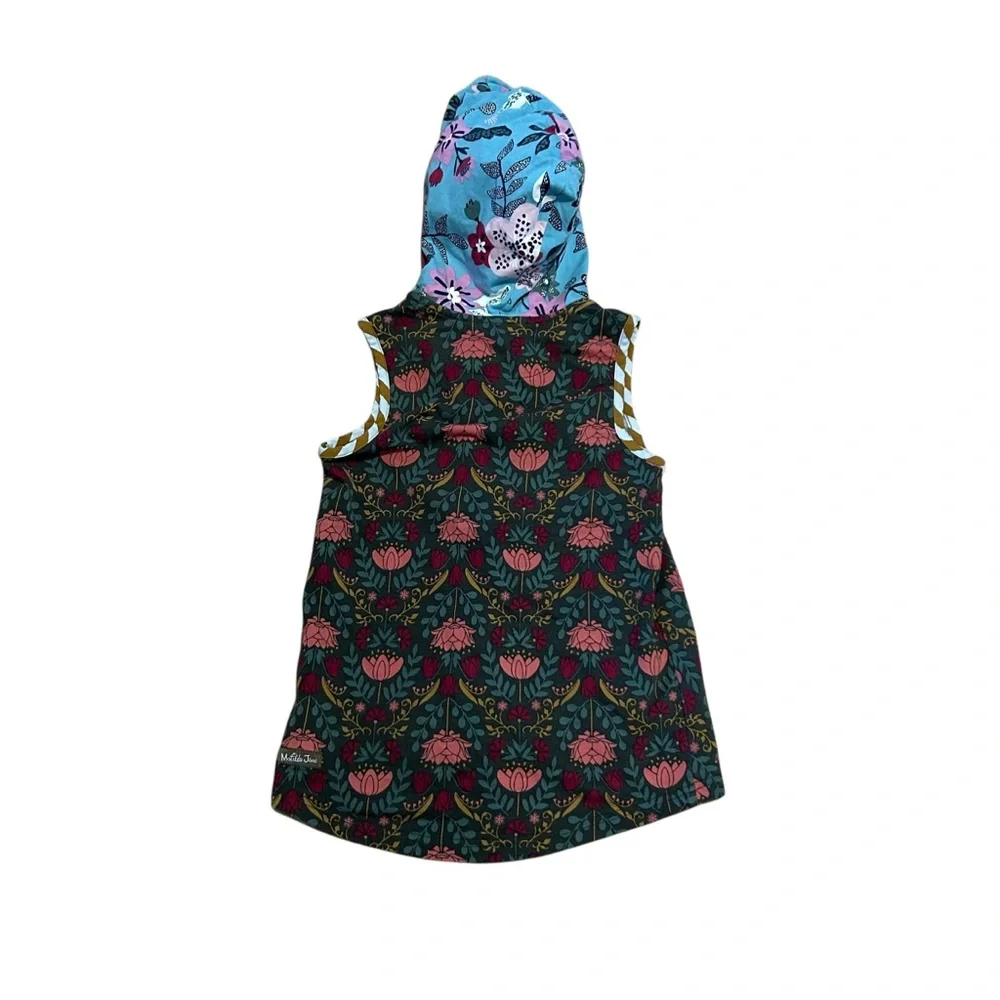 Matilda Jane Size 8 Wander With Love Vest Hood  Choose Your Own Path